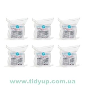 Серветки для прибирання Tidy up Box вологі універсальні (1 ящик х 6 пакетів) 2400 серветок