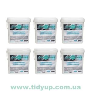 Tidy up Box Серветки вологі для миття вікон (1 ящик х 6 відер), 16х18 см. кіль. 2400 серветки