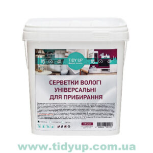 Серветки для прибирання вологі Tidy up Dispenser systems 400 штук